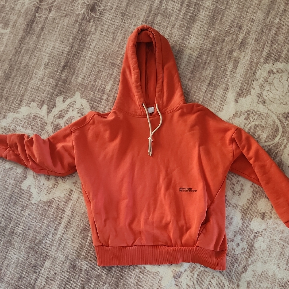 Zara Vibrant Orange Sweatshirt